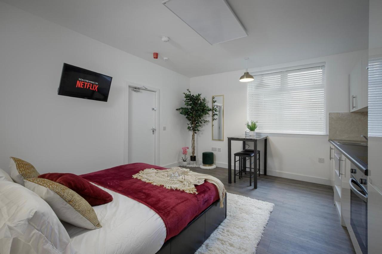 King Sized Luxury - Stylish Studio Flat Blackpool Luaran gambar